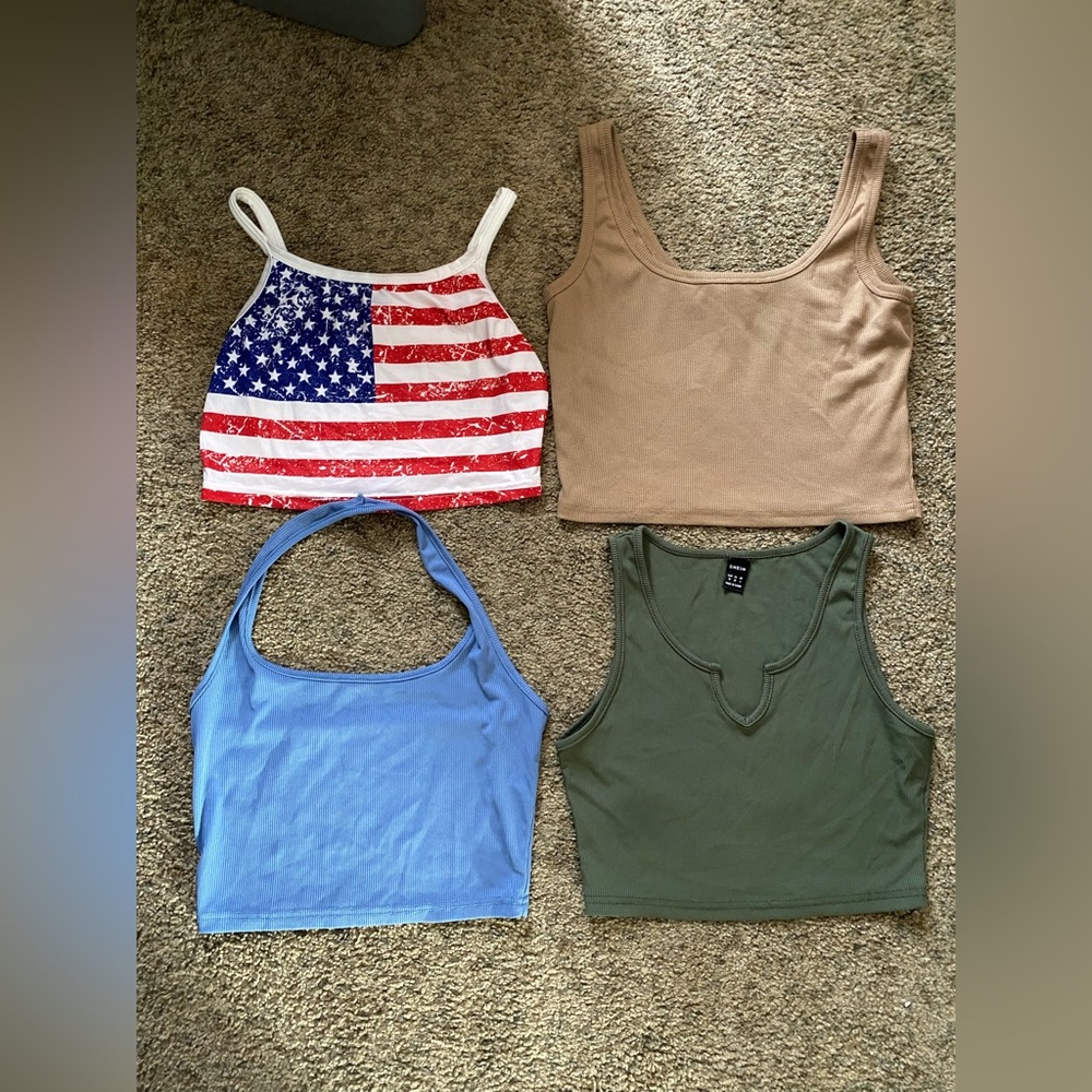 Shein Woman’s Crop Tank Top Bundle